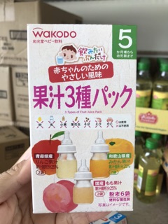 Trà Wakodo đủ các vị cho bé 5m+