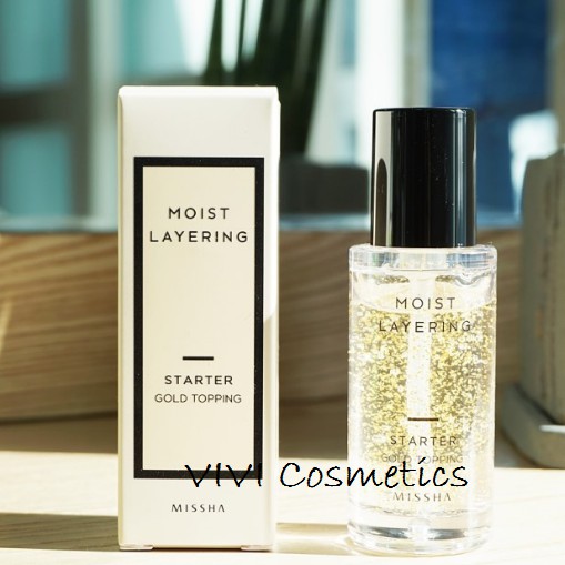 Kem lót dưỡng ẩm Missha MOIST LAYERING STARTED GOLD TOPPING 30ML