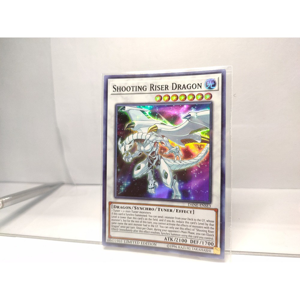 Thẻ bài Yugioh Shooting Riser Dragon (Super Rare)-Thẻ bài chính hãng