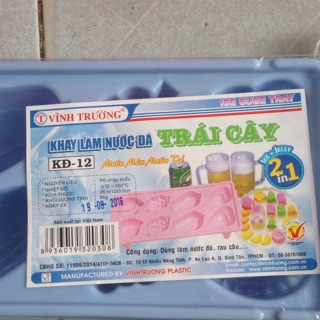 Khay nhựa trái cây