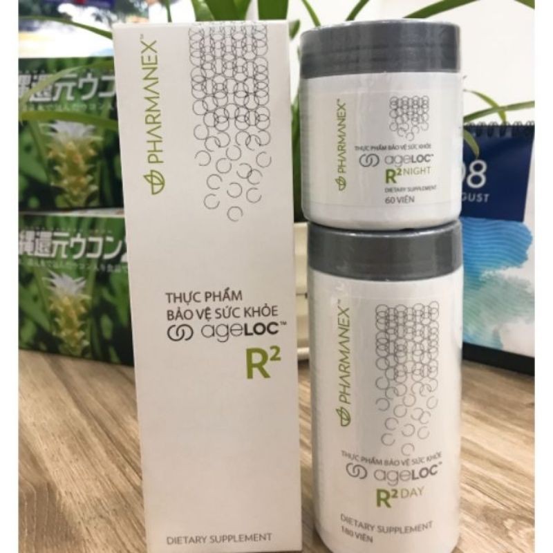 Nuskin Ageloc R2 Ngày và Đêm viên uống bồi bổ nguyên khí ( hạn 2025)