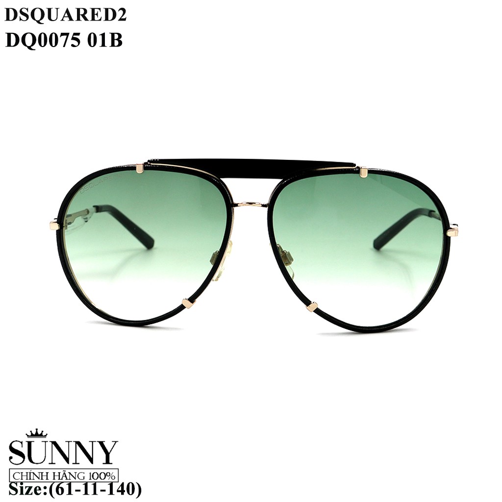 Kính mát nam nữ thời trang Dsquared2 DQ0075 nhiều màu chính hãng, thiết kế dễ đeo bảo vệ mắt