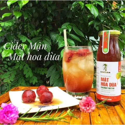 Mật Hoa Dừa SOKFARM 250G ĐẶC SẢN TRÀ VINH- Thuần Chay, Đường Huyết Thấp, Tăng Đề Kháng