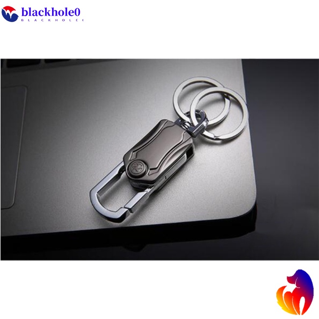 BH Mini Spinner Key Chain Metal Bottle Opener Key Organizer Wallet Rotatable Finger Gyro Car Key Ring Key Holder