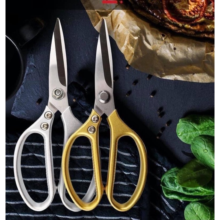 Kéo Cắt Gà Nhật Bản SK-5 - Cắt Thịt Gà, Vịt, Kéo Cắt Đồ Ăn Đa Năng Làm Từ Thép Không Gỉ