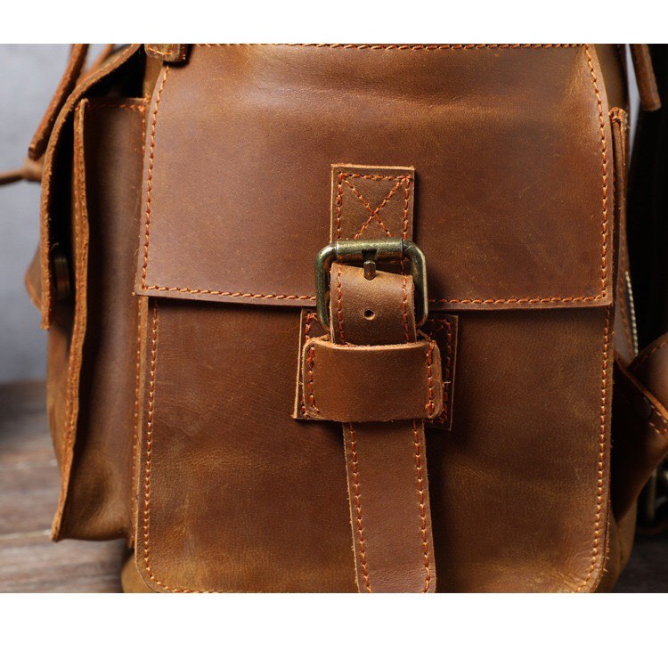 Balo Da Bò Chính Hãng Phong Cách Thời Trang HBLDB34