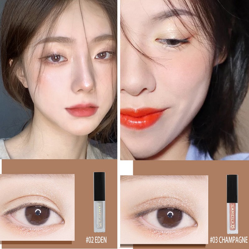 Phấn mắt dạng lỏng lâu trôi và không thấm nước 5 màu ánh sáng lung linh tùy chọn | BigBuy360 - bigbuy360.vn