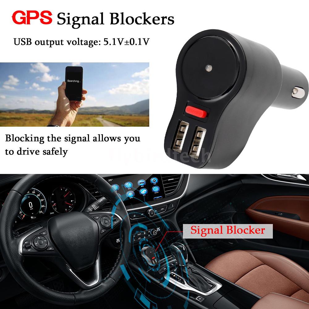 COD-FLY Portable GPS Signal Blockers Car Recharger Type Information Safe Module Signal Shielding Device