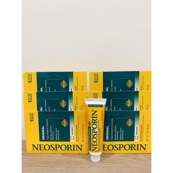 Kem mỡ kháng sinh, giảm sẹo phỏng Neosporin Original Ointment 28.3g