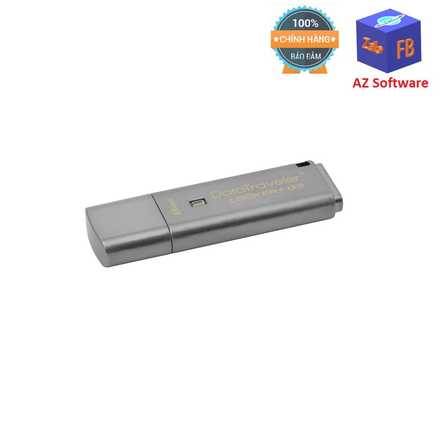 USB An toàn KINGSTON DataTraveler Locker+ G3 - Bảo hành 2 năm