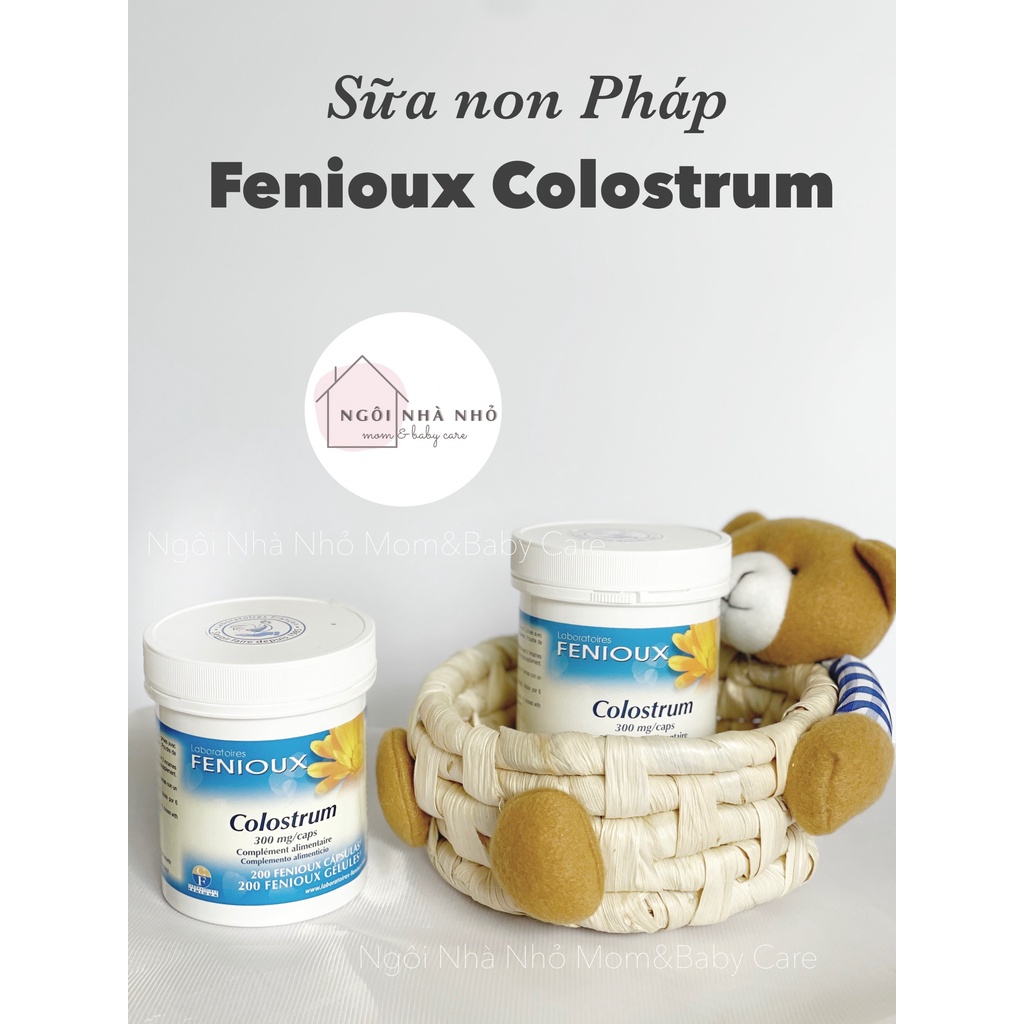 [Cam kết chính hãng] Sữa non Pháp Fenioux Colostrum (200 viên)