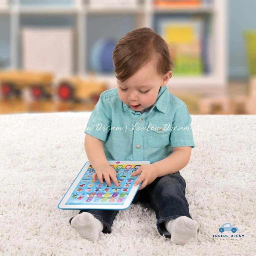 Đồ chơi Baby Shark Tablet - Máy tính bảng đồ chơi giáo dục Baby Shark Pinkfong thú vị cho bé chính hãng Mỹ