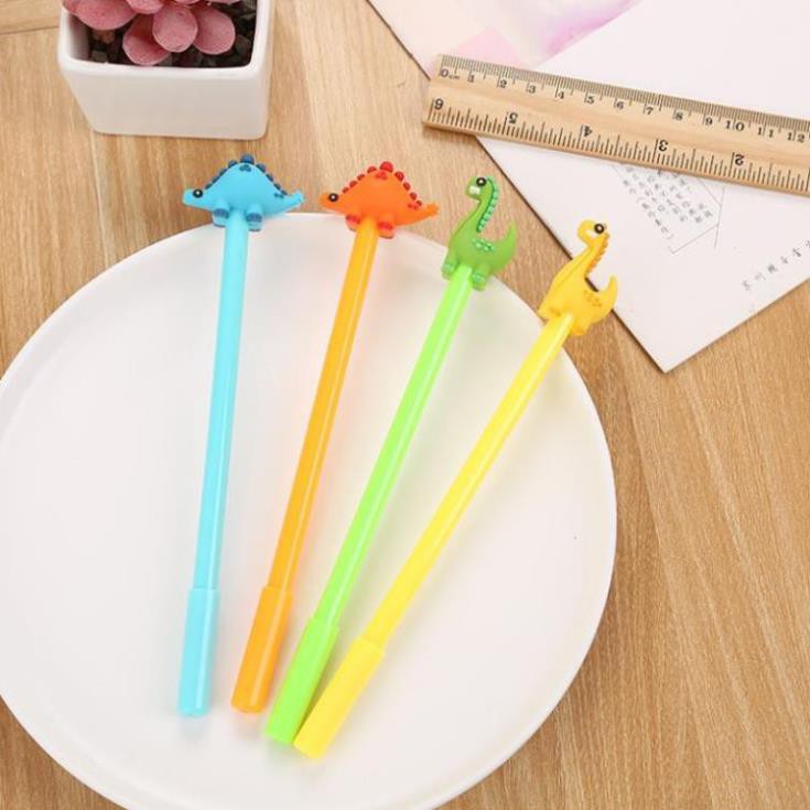 Bút Gel Nước Mực Đen KHỦNG LONG Nhiều Màu H16