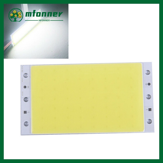 Bảng Đèn Led Cob Hình Chữ Nhật 94x50mm 12-14v 20 Siêu Sáng