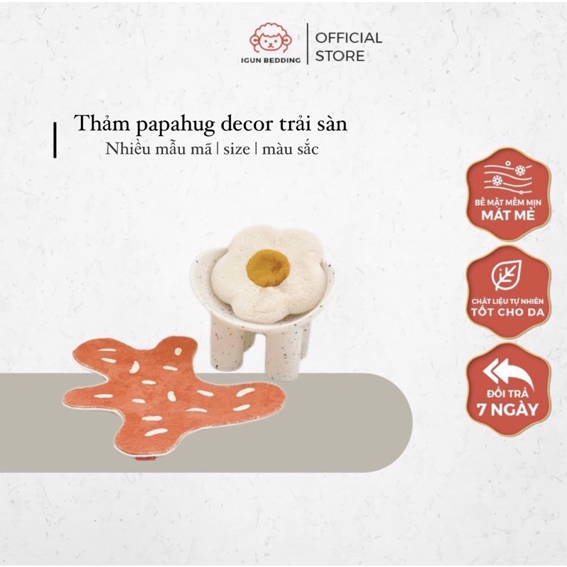 Thảm papahug IGUN BEDDING