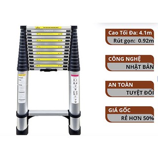 [ BẢO HÀNH 2 NĂM ]Thang nhôm rút đơn DAKITA DKT-141 [HÀNG CHÍNH HÃNG]