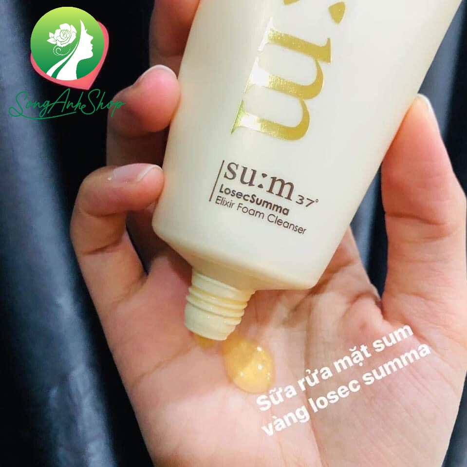 Sữa rửa mặt cao cấp SUM vàng Losec Summa Elixir Foam Cleanser (SIZE MINI 60ML)