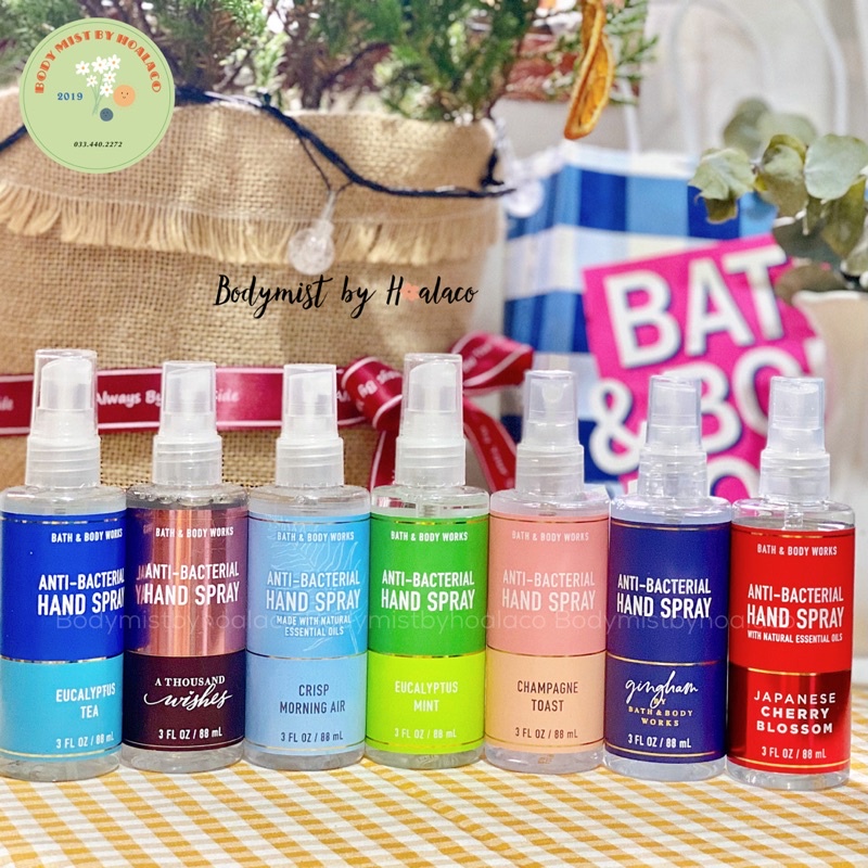 Xịt kháng khuẩn - Rửa tay khô diệt khuẩn 99,9% BATH & BODY WORKS | BigBuy360 - bigbuy360.vn