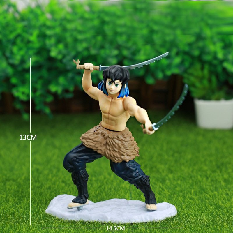 Mô hình Kimetsu No Yaiba Demon Slayer, thanh gươm diệt quỷ figure anime, mô hình tanjiro, zenitsu, nezuko, rengoku