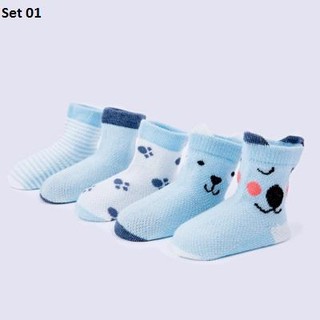 Tất lưới cho bé-Set 05 đôi tất lưới