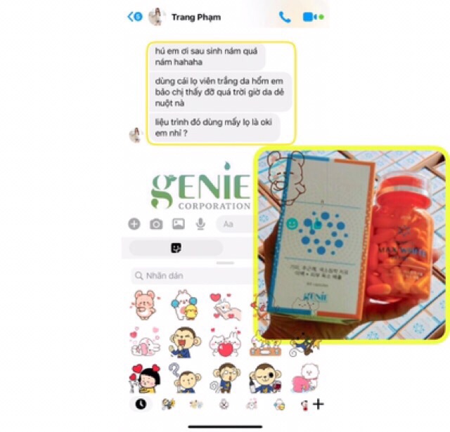 VIÊN UỐNG MAX WHITE PLUS GENIE | BigBuy360 - bigbuy360.vn