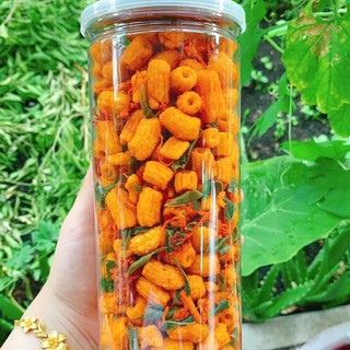 Nui bò lá chanh 340g ZiZum , Món ngon đồ ăn vặt Hà Nội, hũ pet siêu đẹp, đặc sản không béo, mới nhất và lạ mệng