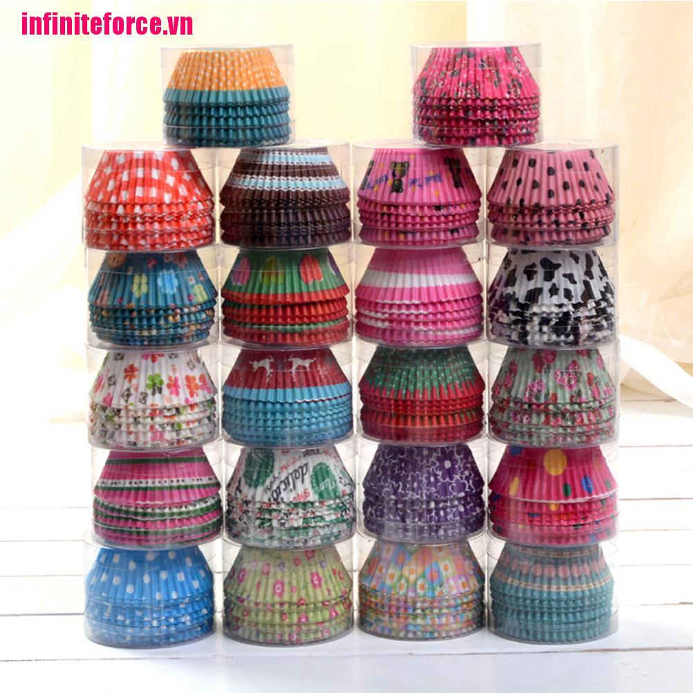 5xin Ngẫu Nhiên 100 Giấy Cupcake