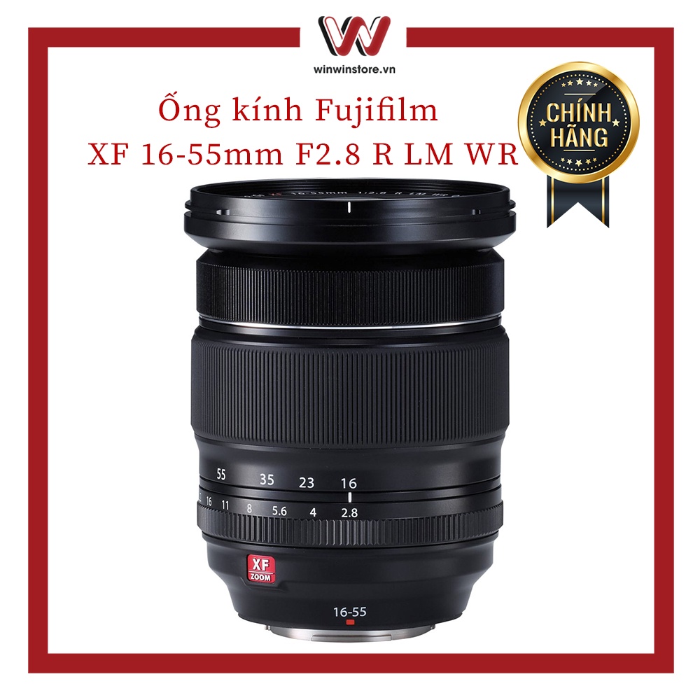 Ống kính Fujifilm XF16-55 F2.8 R W - Hàng chính hãng