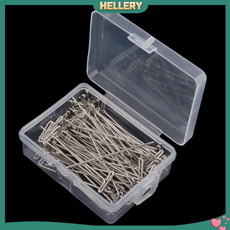 Set 100 Kim Loại Chữ T May Vá Thủ Công Kèm Tóc Giả macrame 51