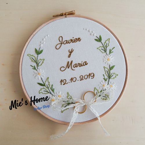 Bộ Dụng Cụ Cơ Bản Chuyên Dụng Tập Thêu Tay Thủ Công Cho Người Mới Bắt Đầu/ DIY KIT THÊU TRANG TRÍ MÙA THU/ MIE HANDMADE