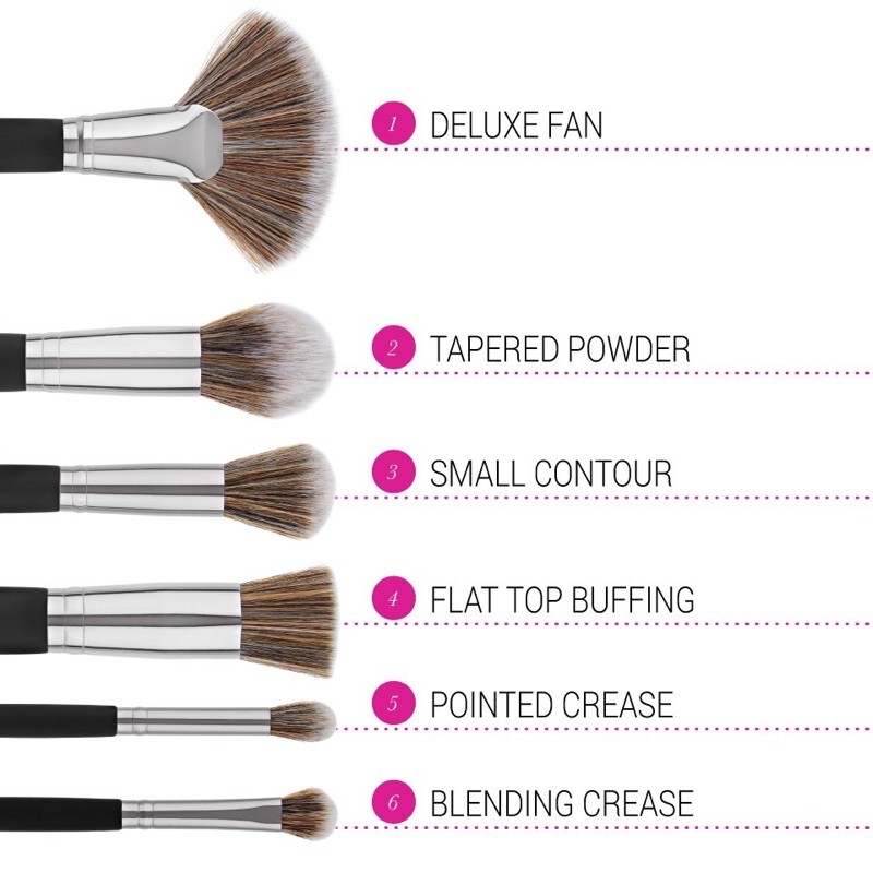 Bộ cọ BH Cosmetics Studio Pro Brush Set set cọ trang điểm makeup bộ cọ makeup Bhcosmetics bh cosmetics bh cosmetic