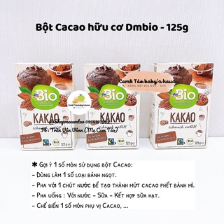 Bột cacao hữu cơ đức - 125g