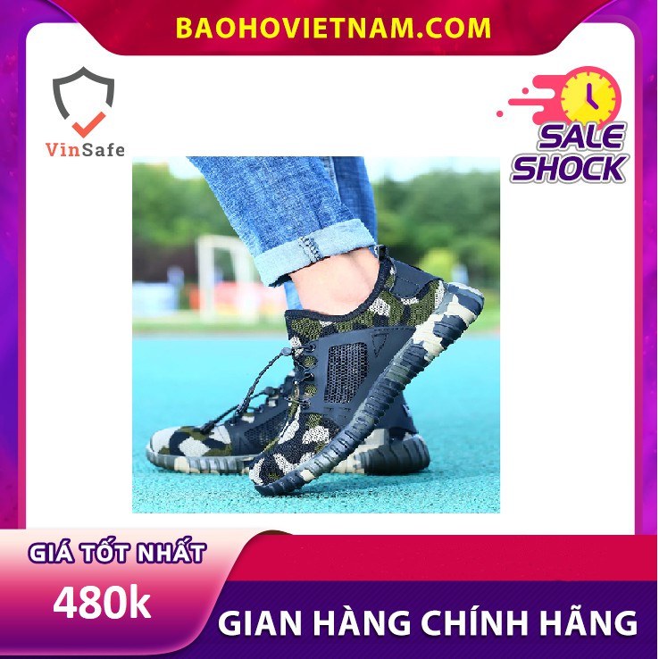 Giày bảo hộ lao động dáng thể thao siêu thoáng 706 K1