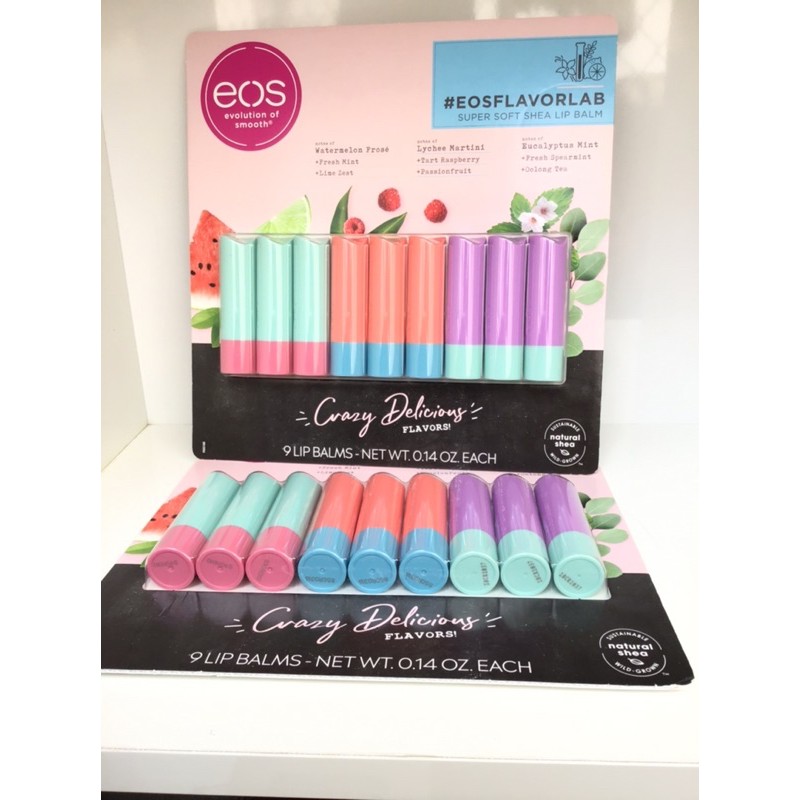 💋Có sẵn- Son dưỡng môi EOS hàng Mỹ ORGANIC 4gram (mẫu thỏi của son trứng) | BigBuy360 - bigbuy360.vn