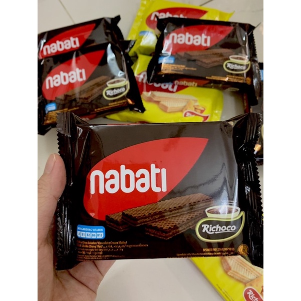 [Tân Phú] Bánh xốp Nabati kem phô mai, socola gói 50g