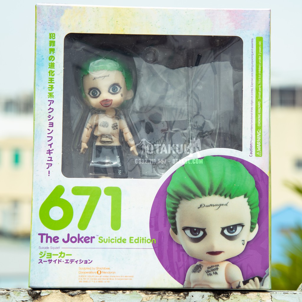 Mô Hình Nendoroid 671 The Joker - Movie Suicide Squad