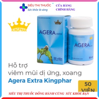 Agera extra chống viêm xoang viêm mũi dị ứng