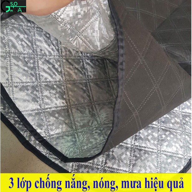 Tấm Che Chống Nắng Xe Hơi Phản Quang, cách nhiệt kính trước cho xe ô tô dầy 3 lớp - Tấm che kính trước