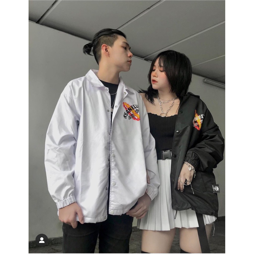 [MA AOKH3K GIAM 3%] Áo khoác dù unisex kiểu sơ mi cổ bẻ chất dù thoáng mát áo gió nam nữ khoác nắng