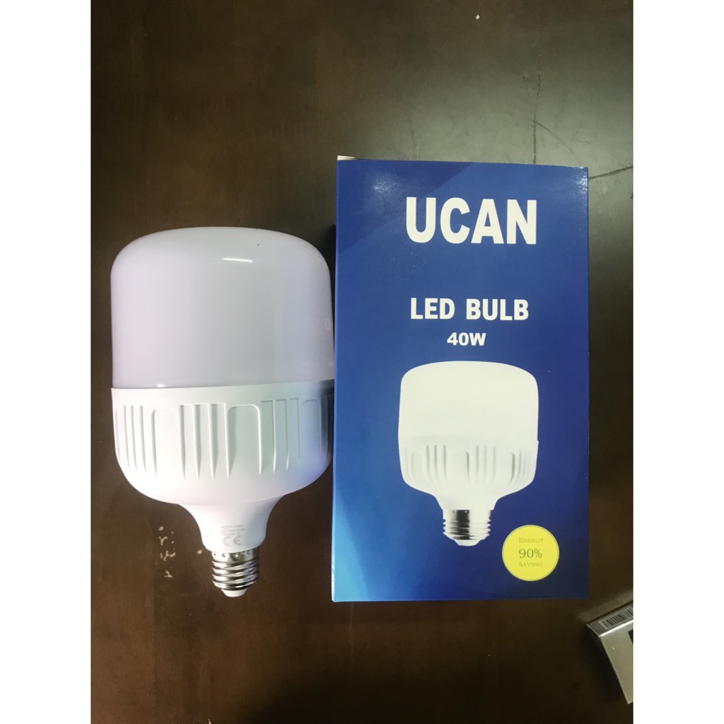 Bóng đèn led trụ tròn UCAN 10W 15W 20W 30W 40W sáng trắng