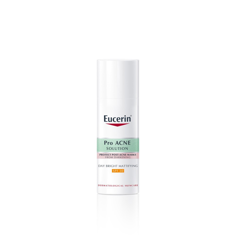 Kem dưỡng cho da thâm mụn Eucerin acne-oil control pro acne solution day bright mattifying spf 30 50ml