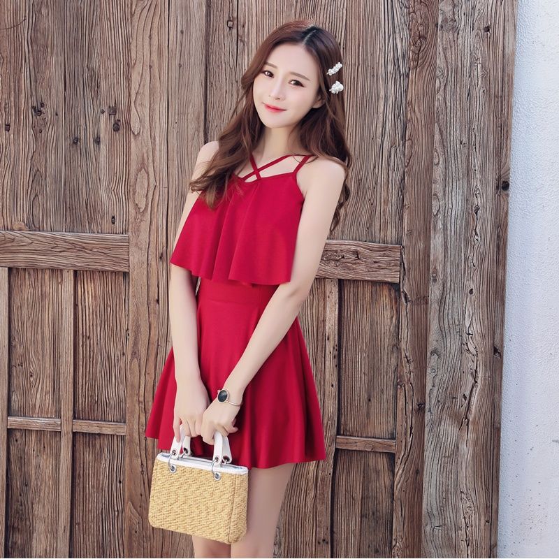 Bộ Đồ Bơi Một Mảnh Phong Cách Hàn Quốc Xinh Xắn Cho Nữ | BigBuy360 - bigbuy360.vn