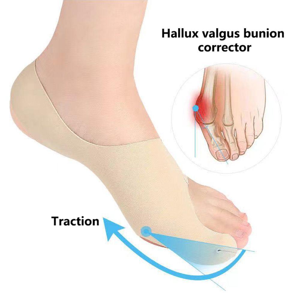 1 Cặp Dụng Cụ Chỉnh Hình Ngón Chân Cái Giảm Đau Gót Chân Cong