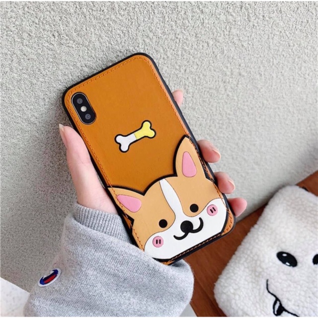 [Case Iphone] Ốp Da Có Túi Nhỏ