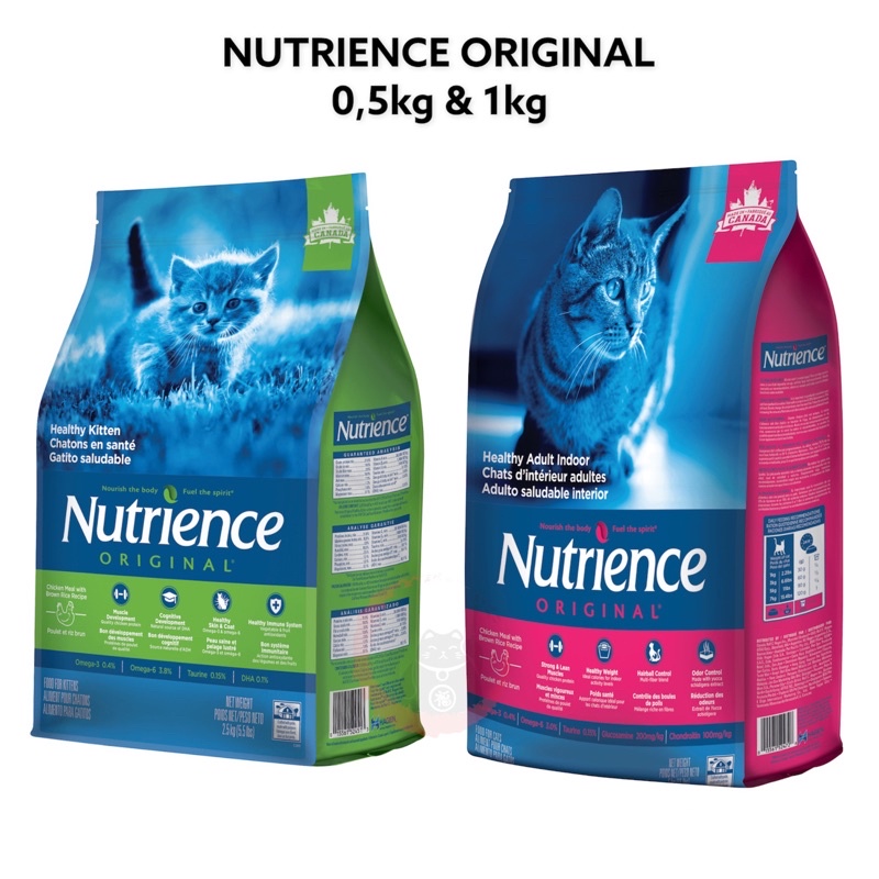 Thức ăn cho mèo - Nutrience Original 0,5kg &amp; 1kg