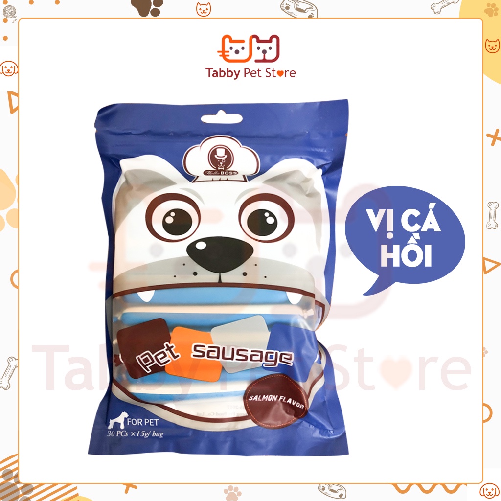 Xúc xích cho chó mèo thú cưng TAOTAOPET chính hãng Tabby Pet Store