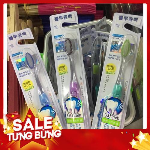 sale 10 Bàn Chải Đánh Răng Hàn Quốc sợi nhỏ chải sạch kẽ răng