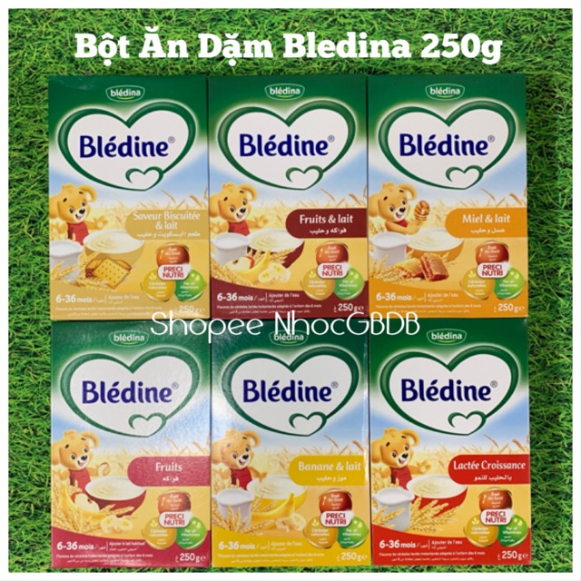 Bột ăn dặm Bledina 250g vị ngũ cốc rau củ cho bé 6-36 tháng tuổi (Pháp)