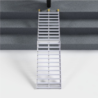 Thang dẫn xe máy Hợp kim nhôm DÔTA Gập Gọn, tải trọng 340kg