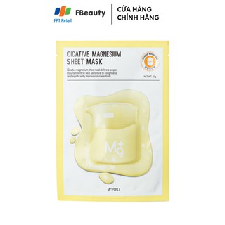 Mặt nạ khoáng chất dưỡng da A’PIEU Cicative Magnesium Sheet Mask 20ml